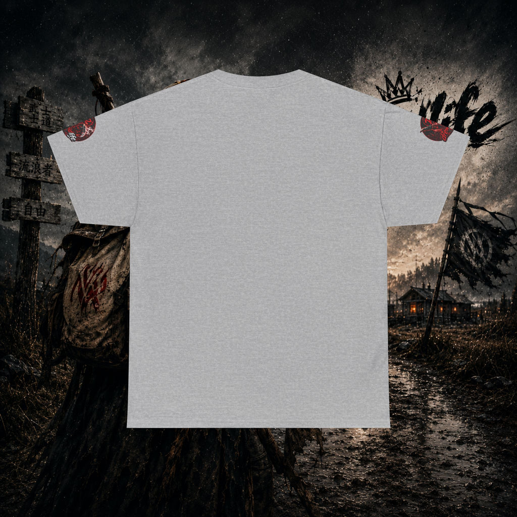 Red Freehand Tobacco Pipe Tee — drewidlife Graphic T-Shirt