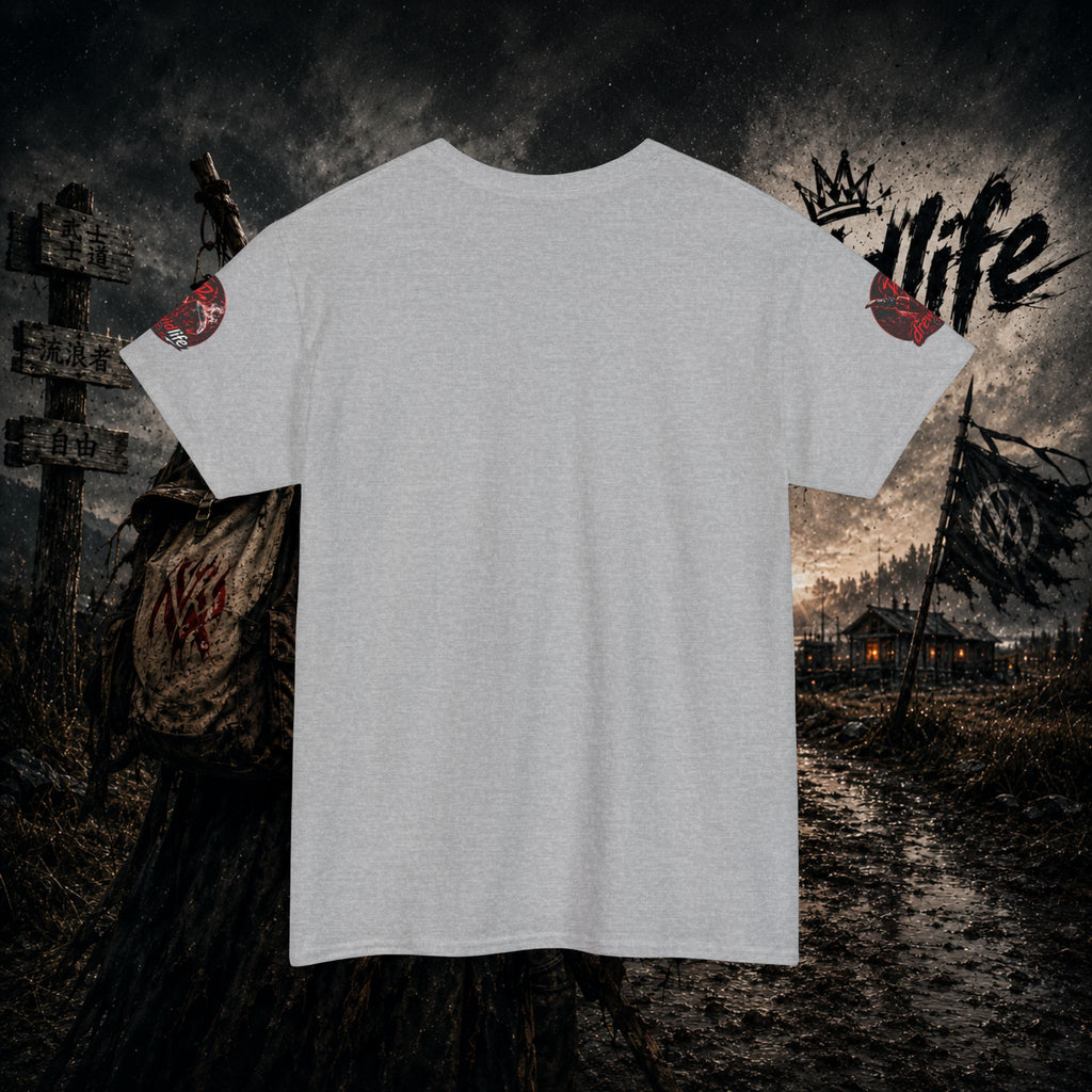 Red Freehand Tobacco Pipe Tee — drewidlife Graphic T-Shirt