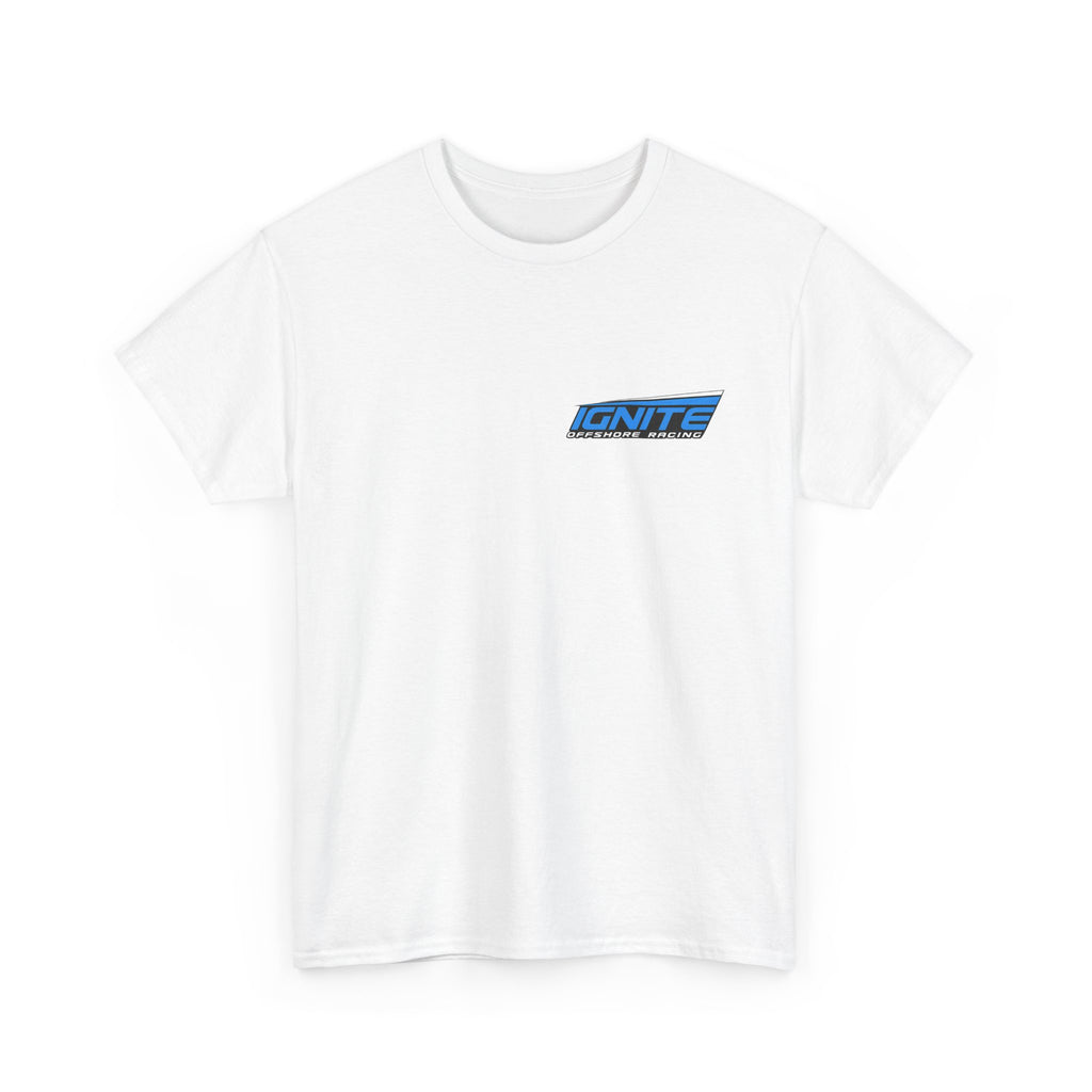Ignite Racing Boat Graphic Tee — Coastal Maritime Crew Shirt