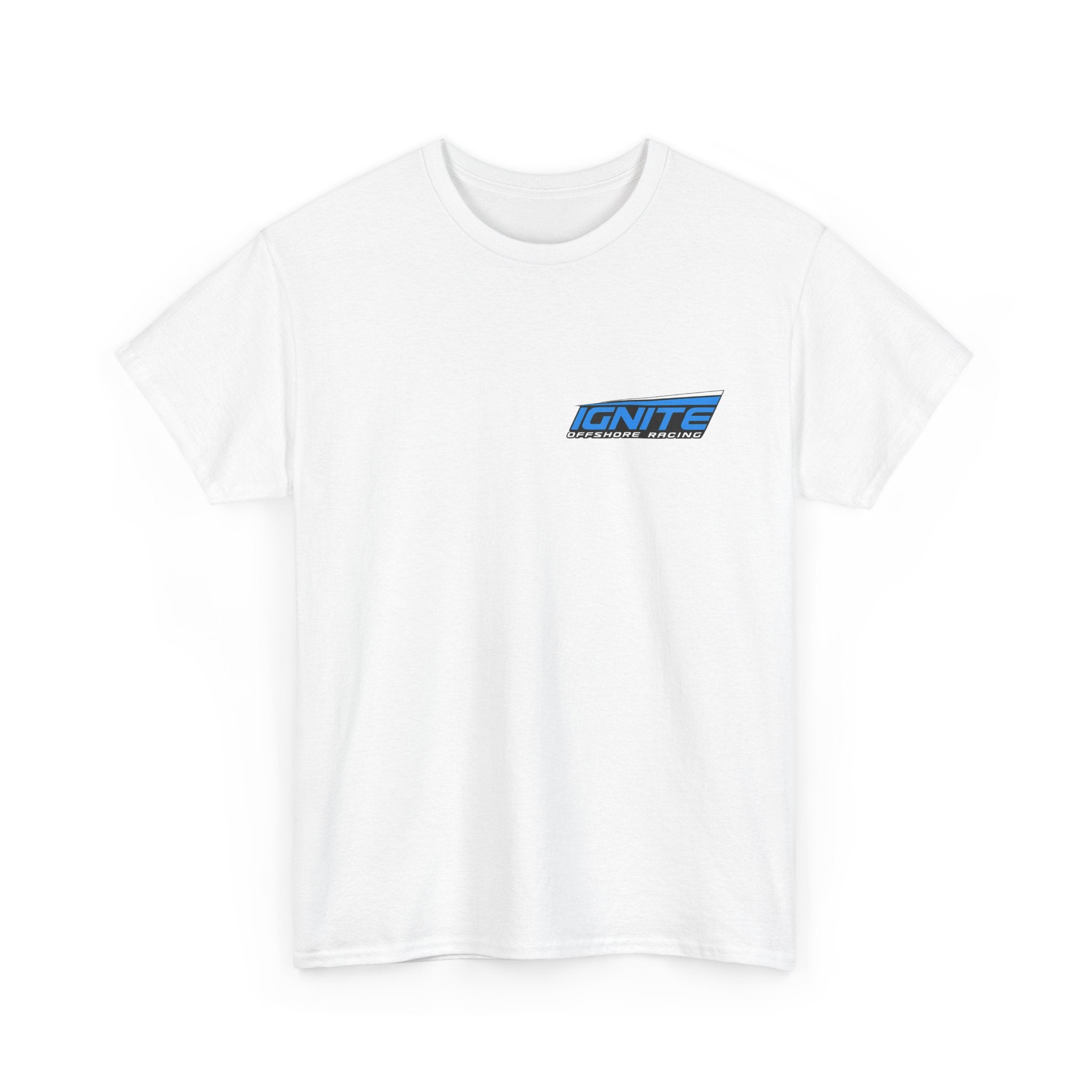 Ignite Racing Boat Graphic Tee — Coastal Maritime Crew Shirt