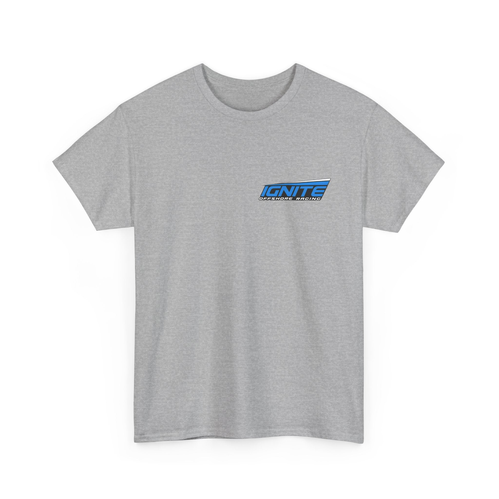 Ignite Racing Boat Graphic Tee — Coastal Maritime Crew Shirt