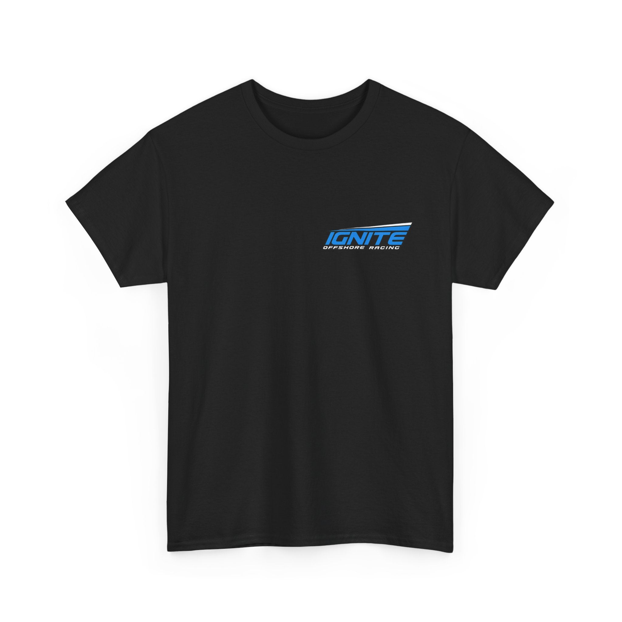 Ignite Racing Boat Graphic Tee — Coastal Maritime Crew Shirt