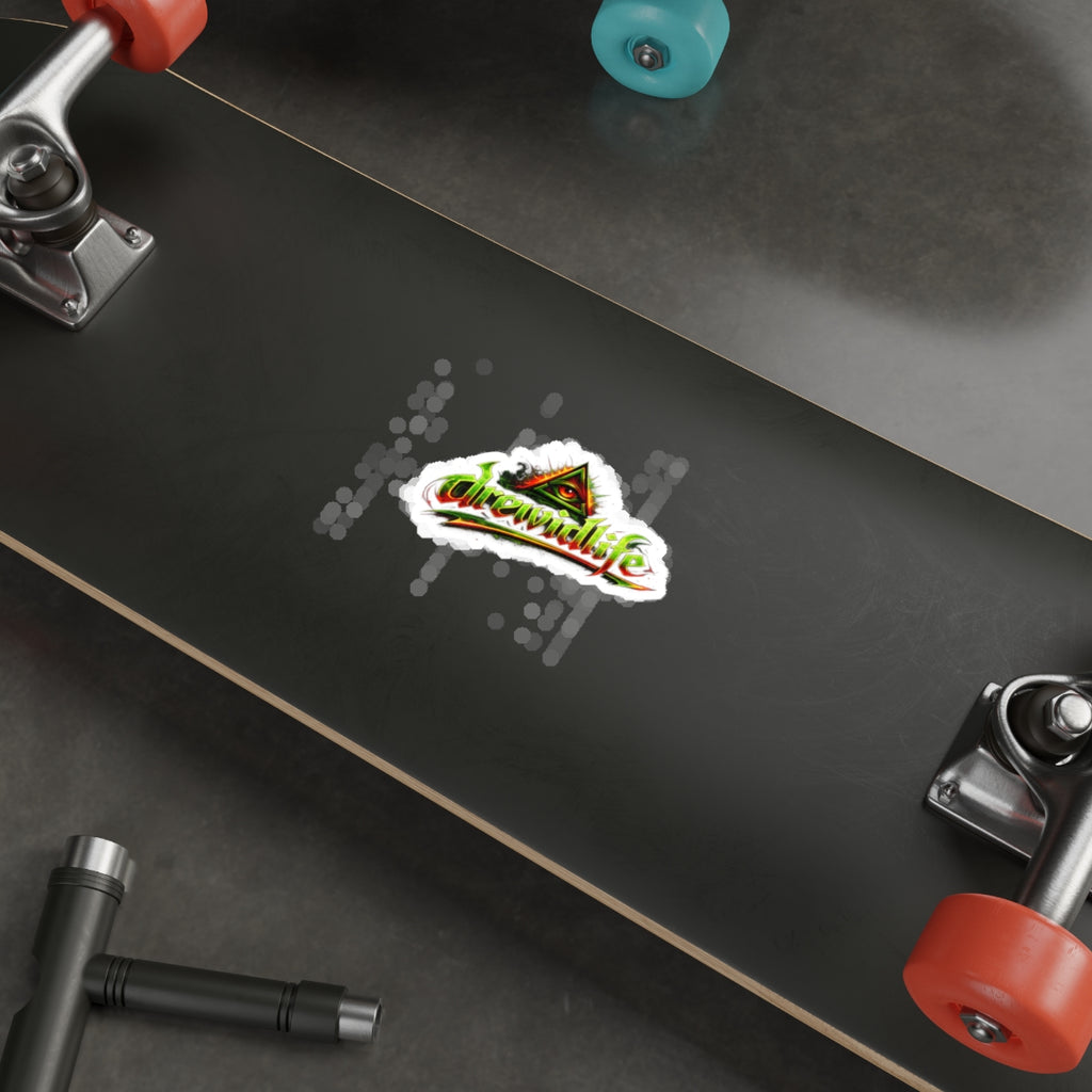 Illuminati Eye Die-Cut Sticker — drewidlife Mystical Symbol Sticker