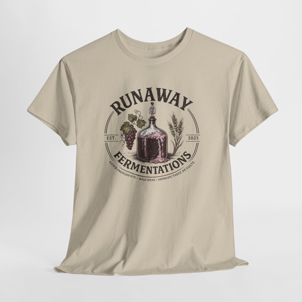 Runaway Fermentations Carboy T-Shirt — Craft Brewing Fermentation Tee