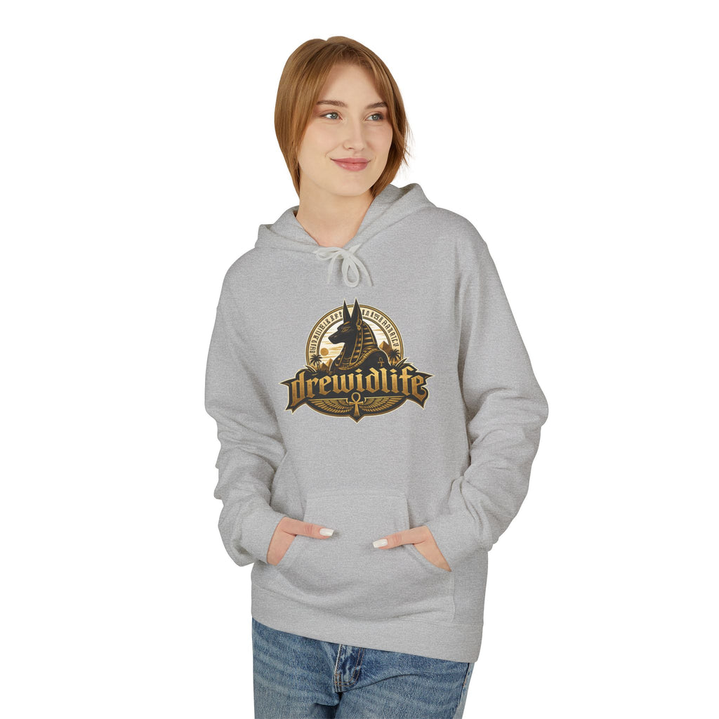 Anubis Egyptian Hoodie — drewidlife Mythology Graphic Hoodie