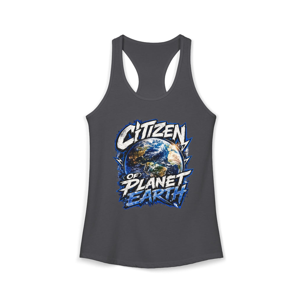 Citizen of Planet Earth Racerback Tank — Women's Planet Pride Tank Top