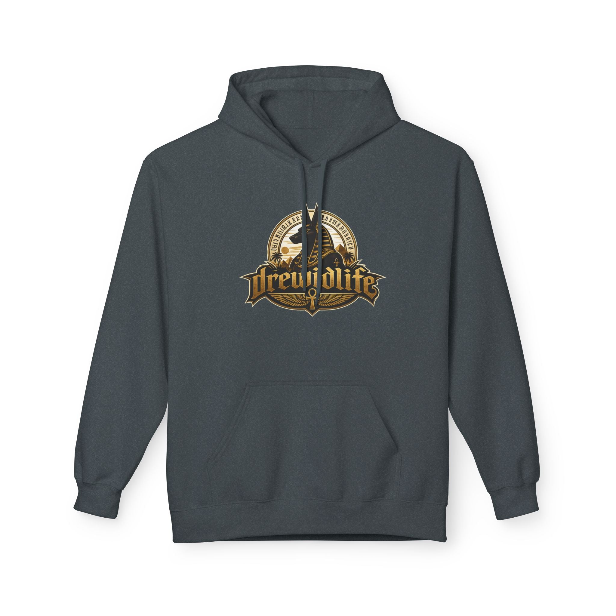Anubis Egyptian Hoodie — drewidlife Mythology Graphic Hoodie