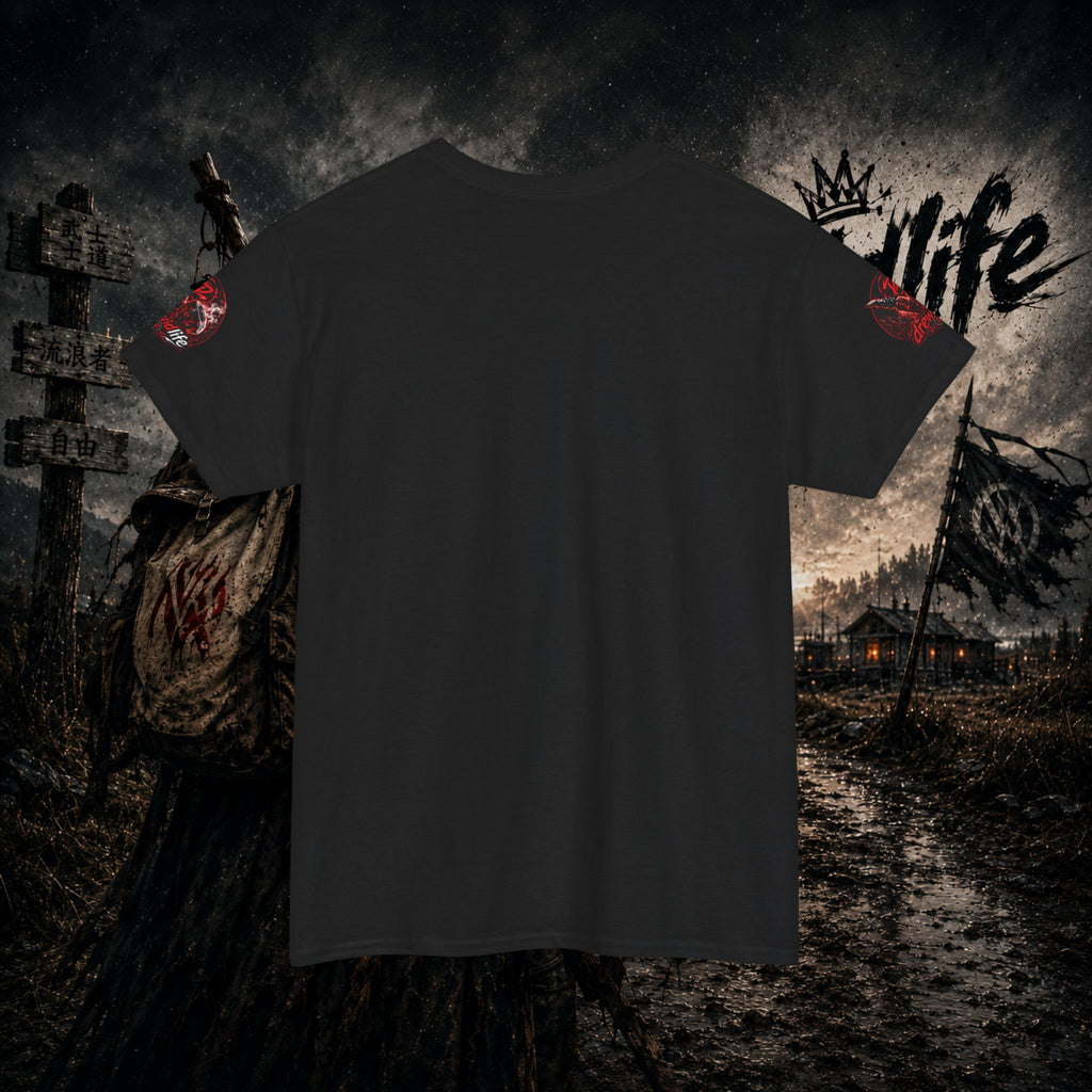 Red Freehand Tobacco Pipe Tee — drewidlife Graphic T-Shirt