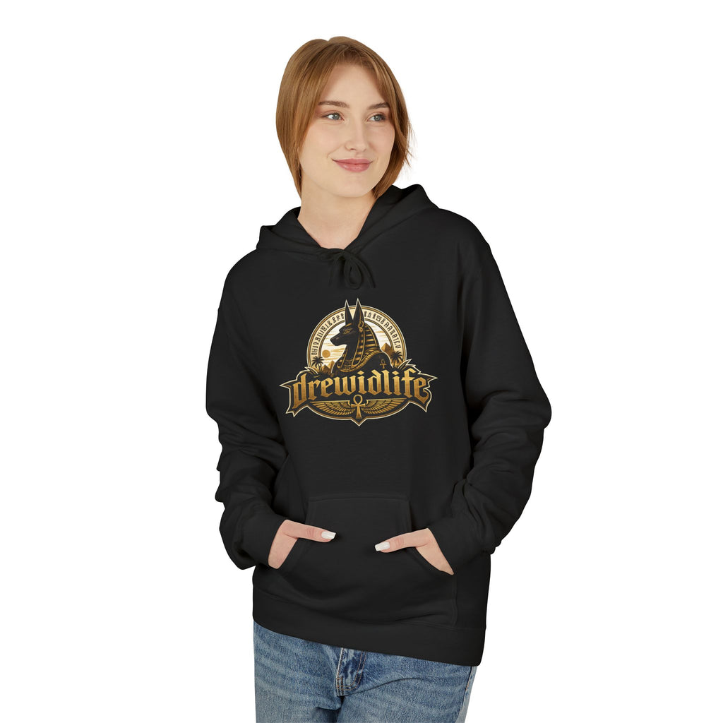 Anubis Egyptian Hoodie — drewidlife Mythology Graphic Hoodie