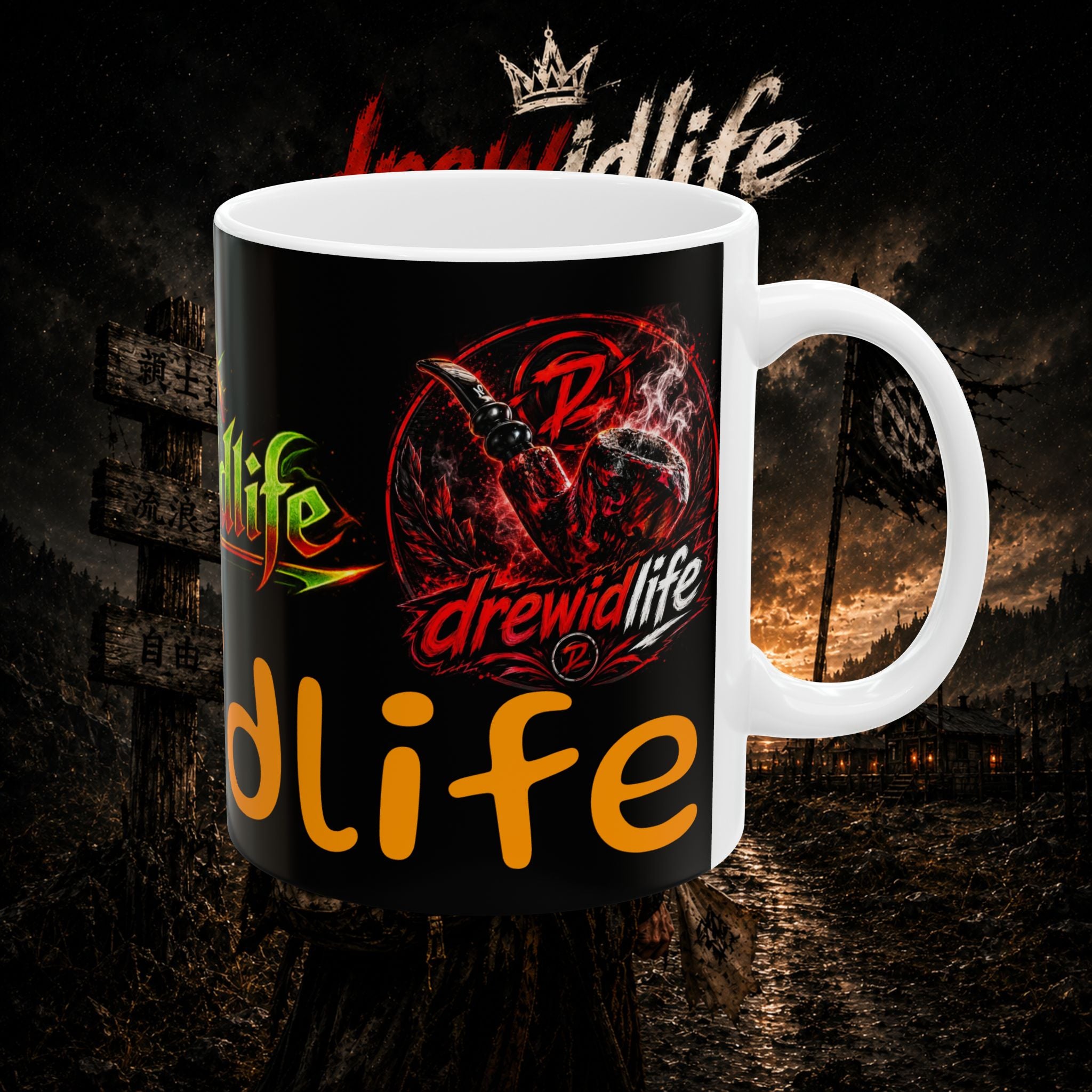 Conspiracy Eye 'drewidlife' Ceramic Mug