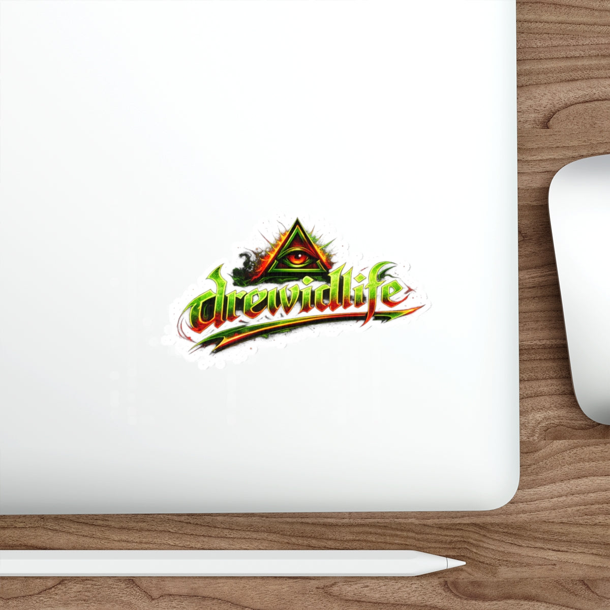 Illuminati Eye Die-Cut Sticker — drewidlife Mystical Symbol Sticker