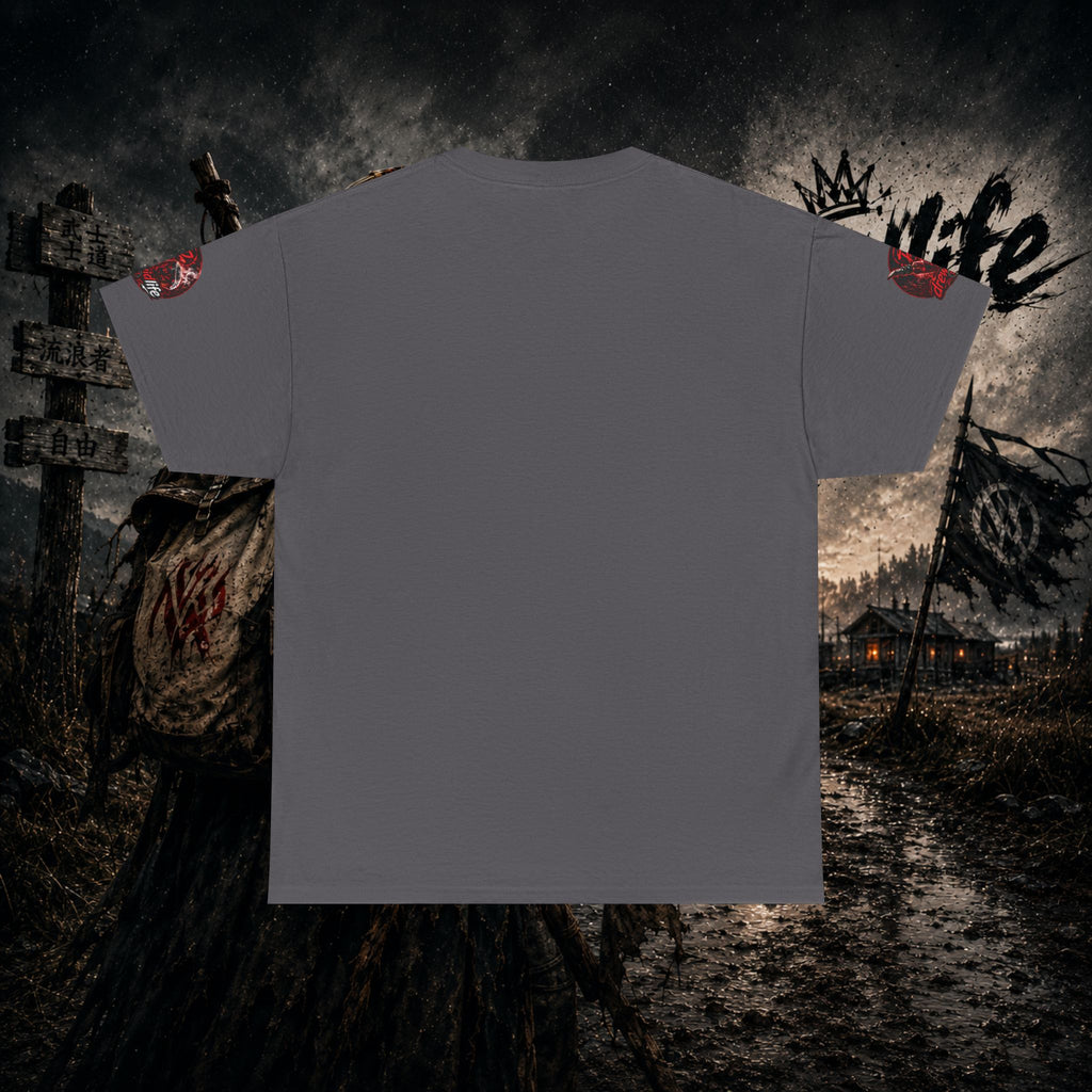 Red Freehand Tobacco Pipe Tee — drewidlife Graphic T-Shirt
