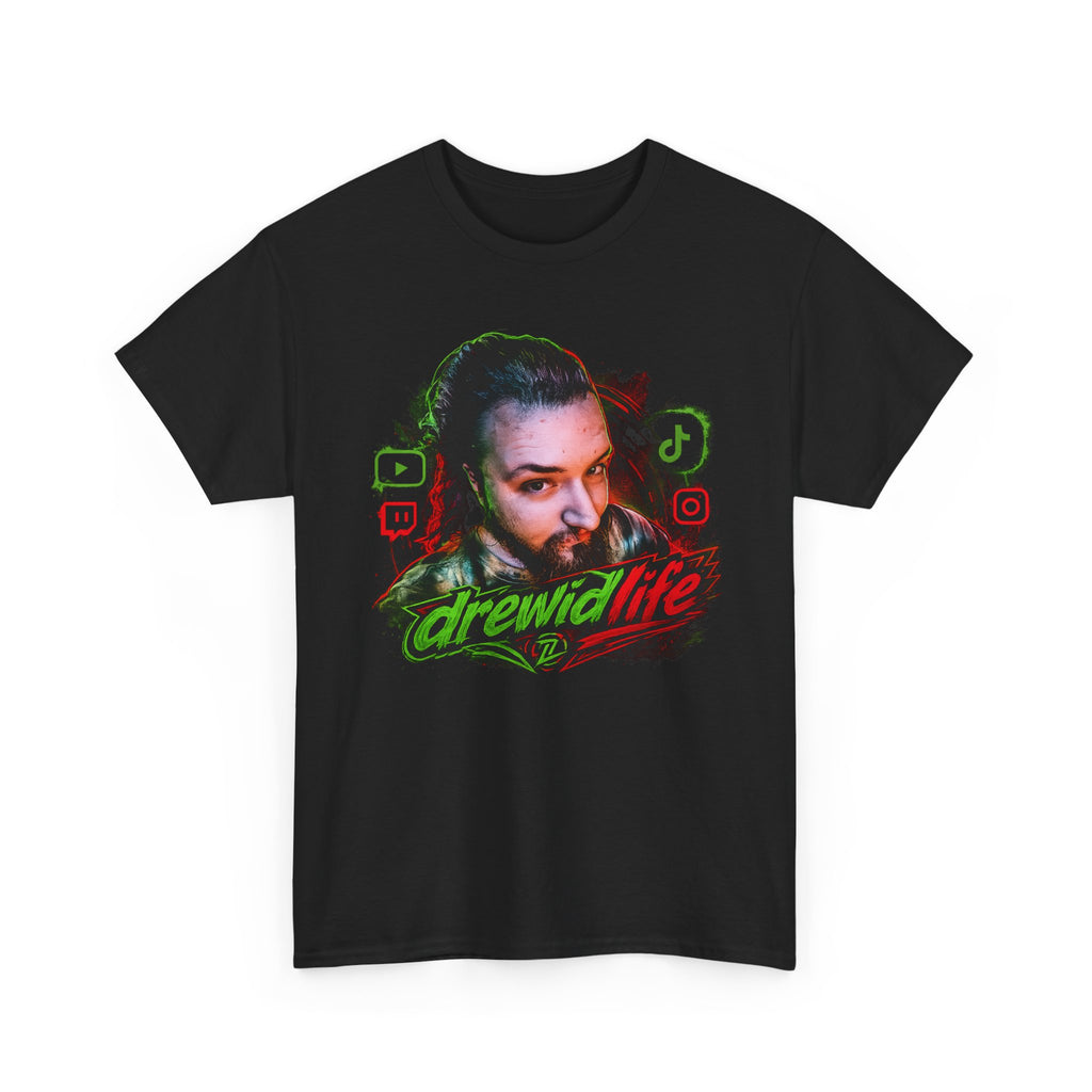 Graphic Tee — 'drewidlife' Streamer Logo Shirt
