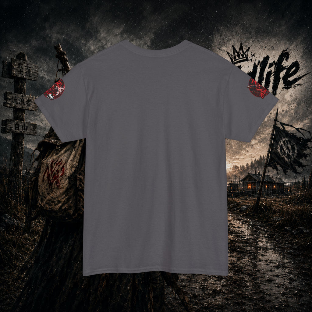 Red Freehand Tobacco Pipe Tee — drewidlife Graphic T-Shirt