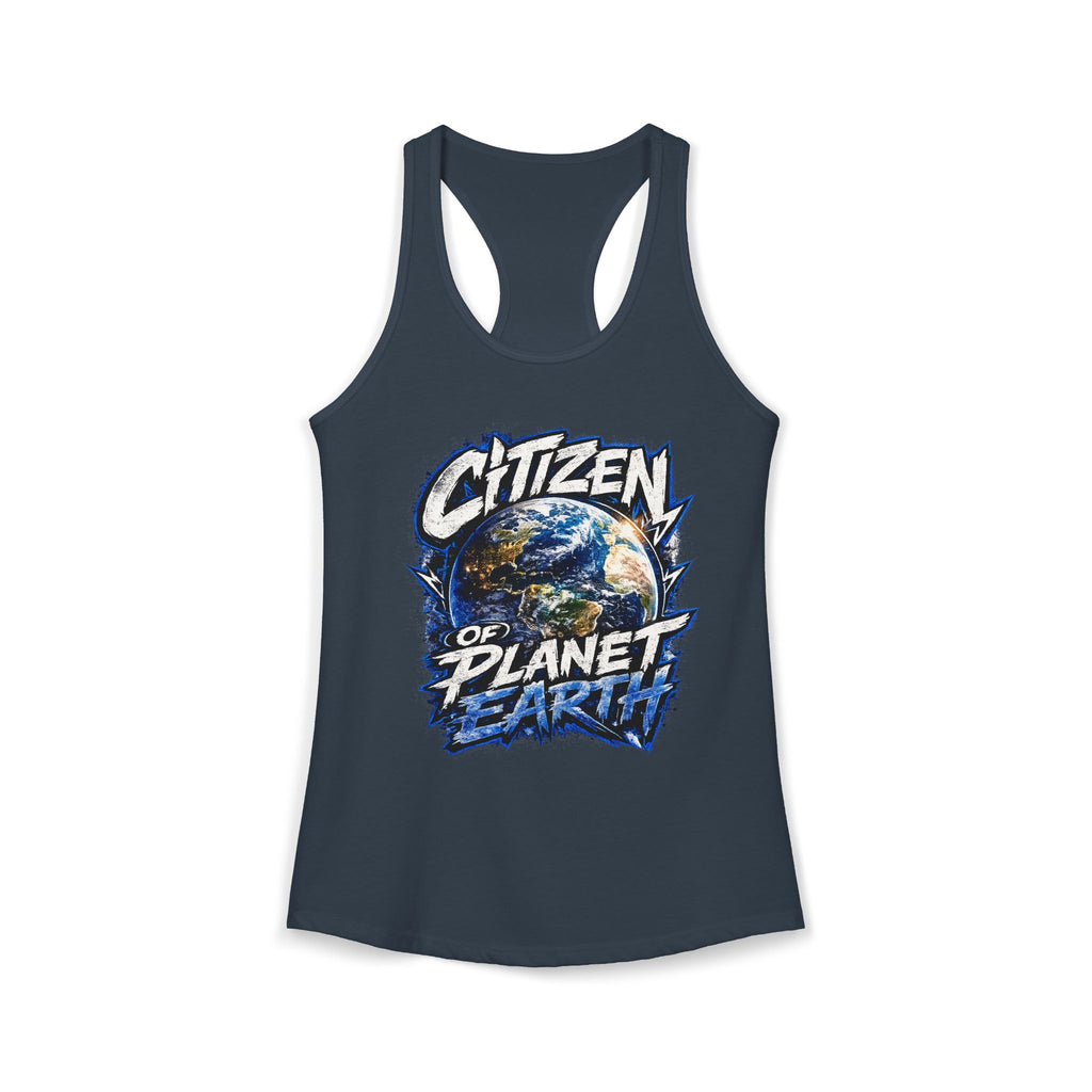 Citizen of Planet Earth Racerback Tank — Women's Planet Pride Tank Top