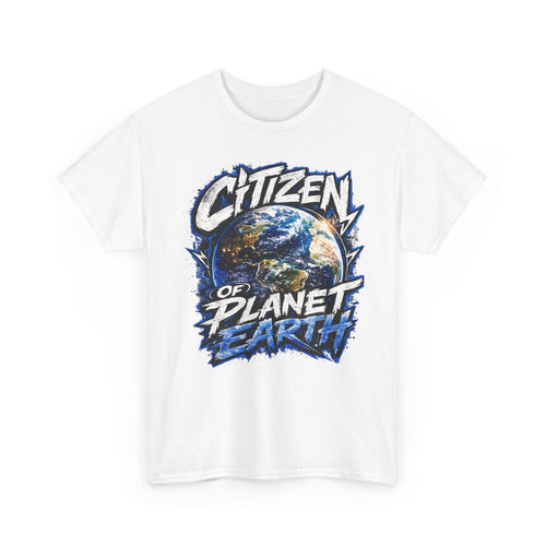 Citizen of Planet Earth T-Shirt — Earth Day Graphic Tee for Eco Lovers